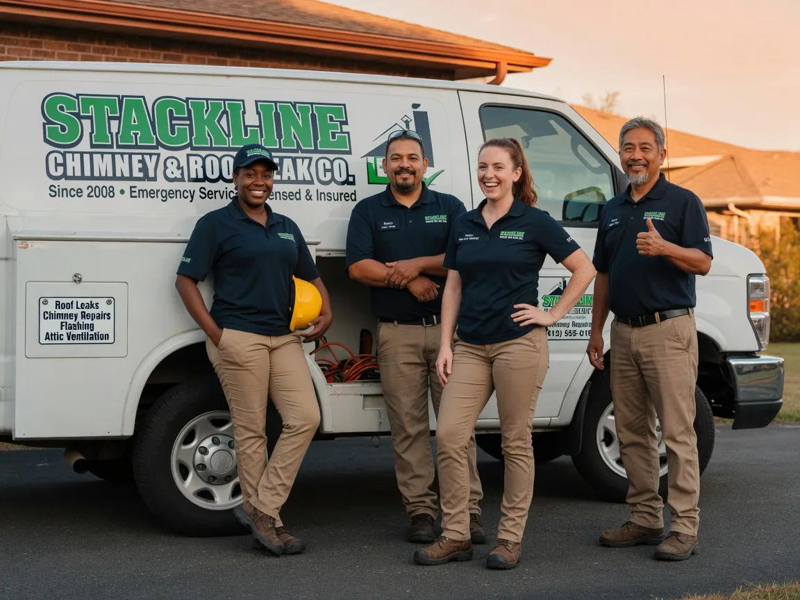 Chimney flashing repair company in Versailles, MO